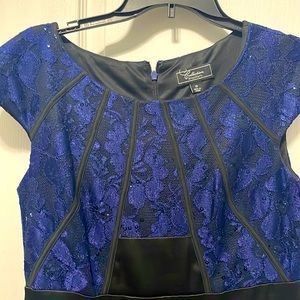 Dressbarn collection - black/royal blue